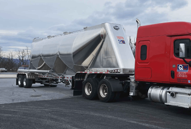 hauling truck