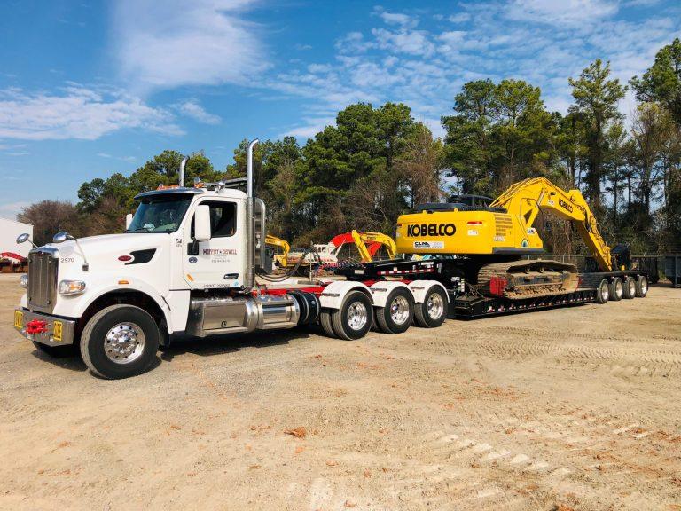 machinery trucking