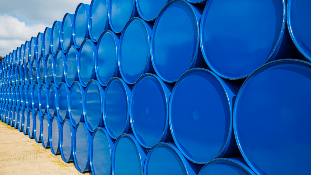 chemical barrels for transport